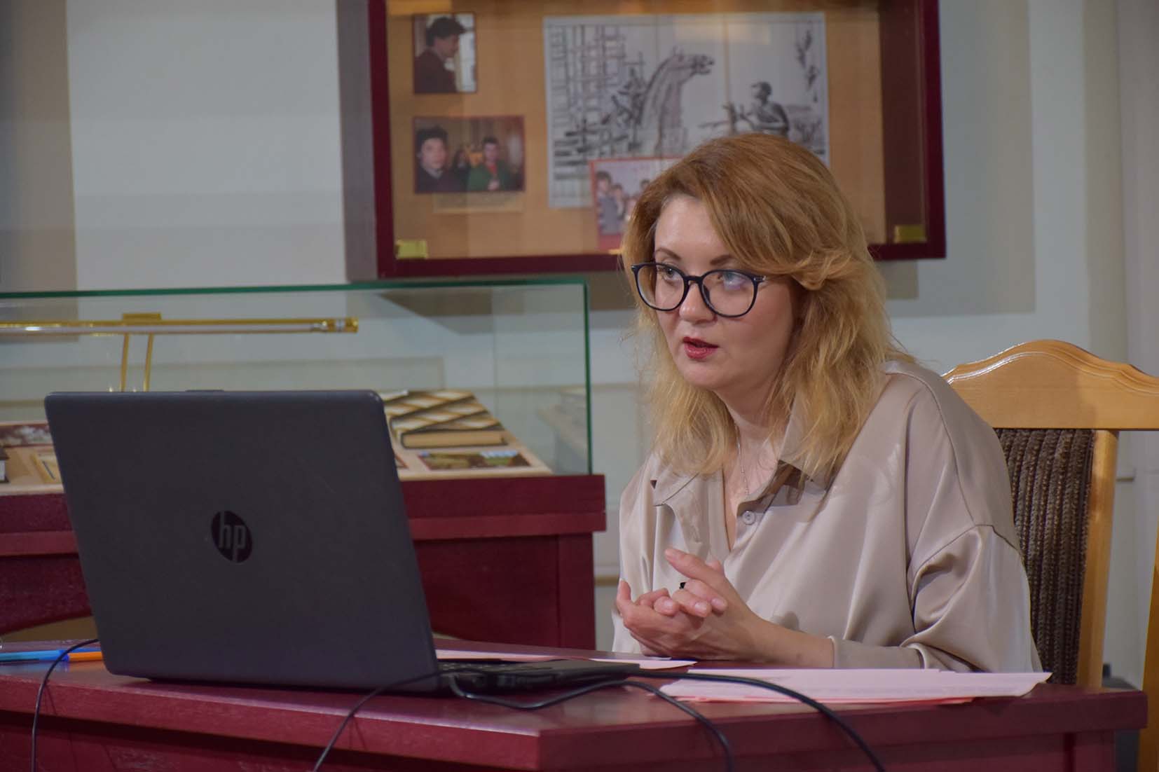 В РГБИ прошла лекция Анны Харламовой, специалиста Консультант+