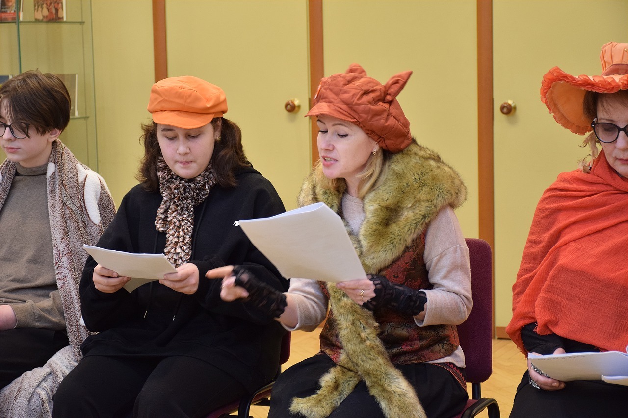 30 января состоялась интерактивная читка пьесы-сказки в рамках проекта «Драмачай в РГБИ»